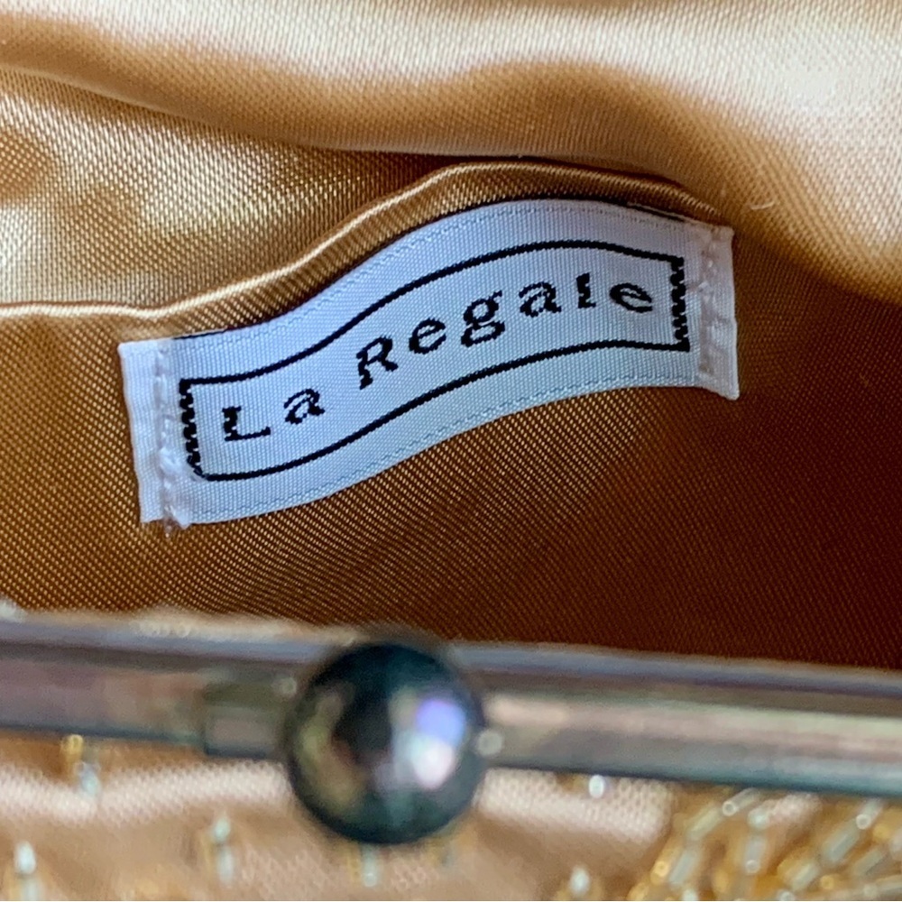 La Regale beaded clutch bag purse - Picture 9 of 11